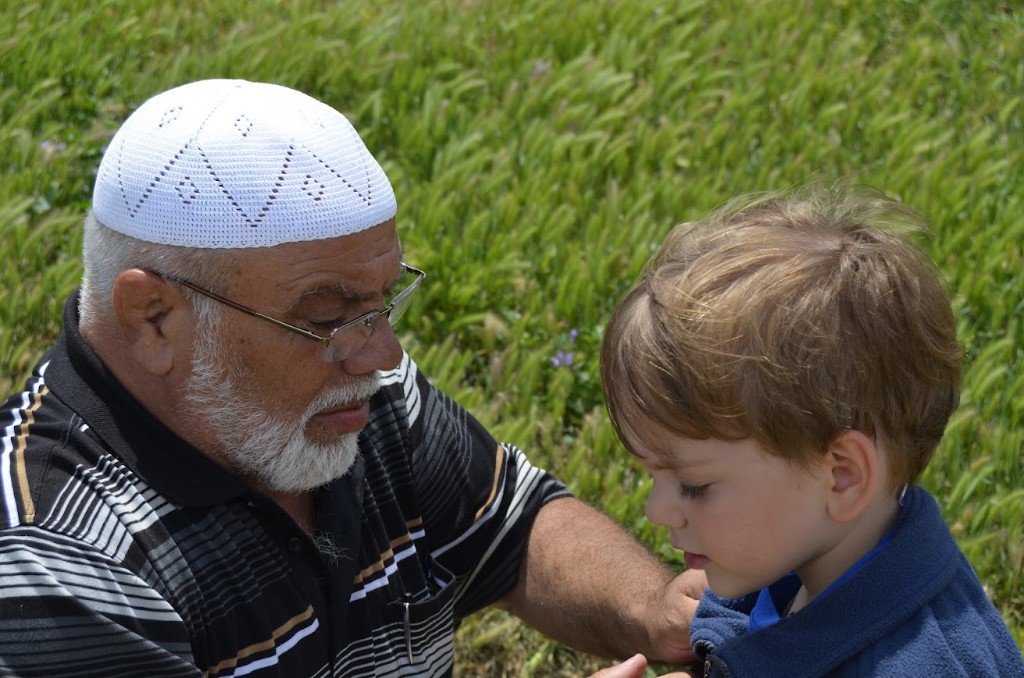 Sami Pehlivan torunuyla doğada