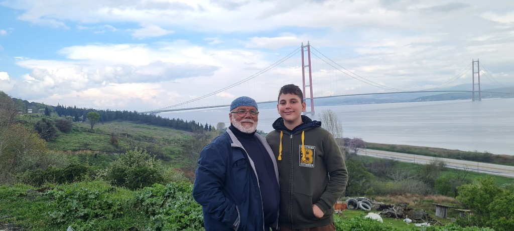 Murat Pehlivan ve Yusuf Altıkardeş ev ortamında